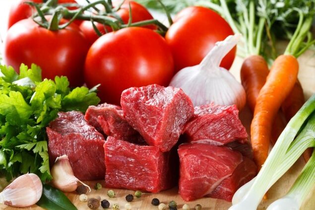 hús és zöldség a dukan diétához