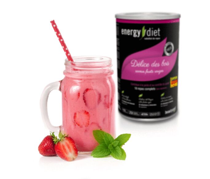 Eper koktél energia diéta