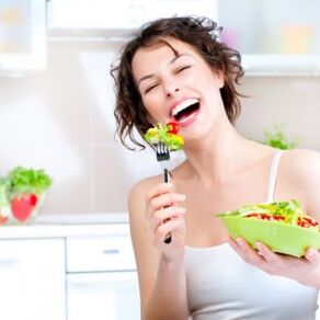 zöldségsaláta hat szirom diétán